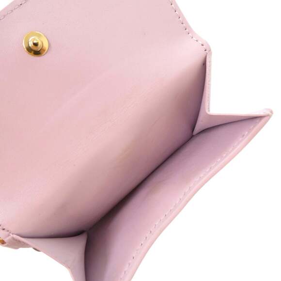 Excellent condition Louis Vuitton Mini Trifold Wallet LV Bloom M15083 in purp...